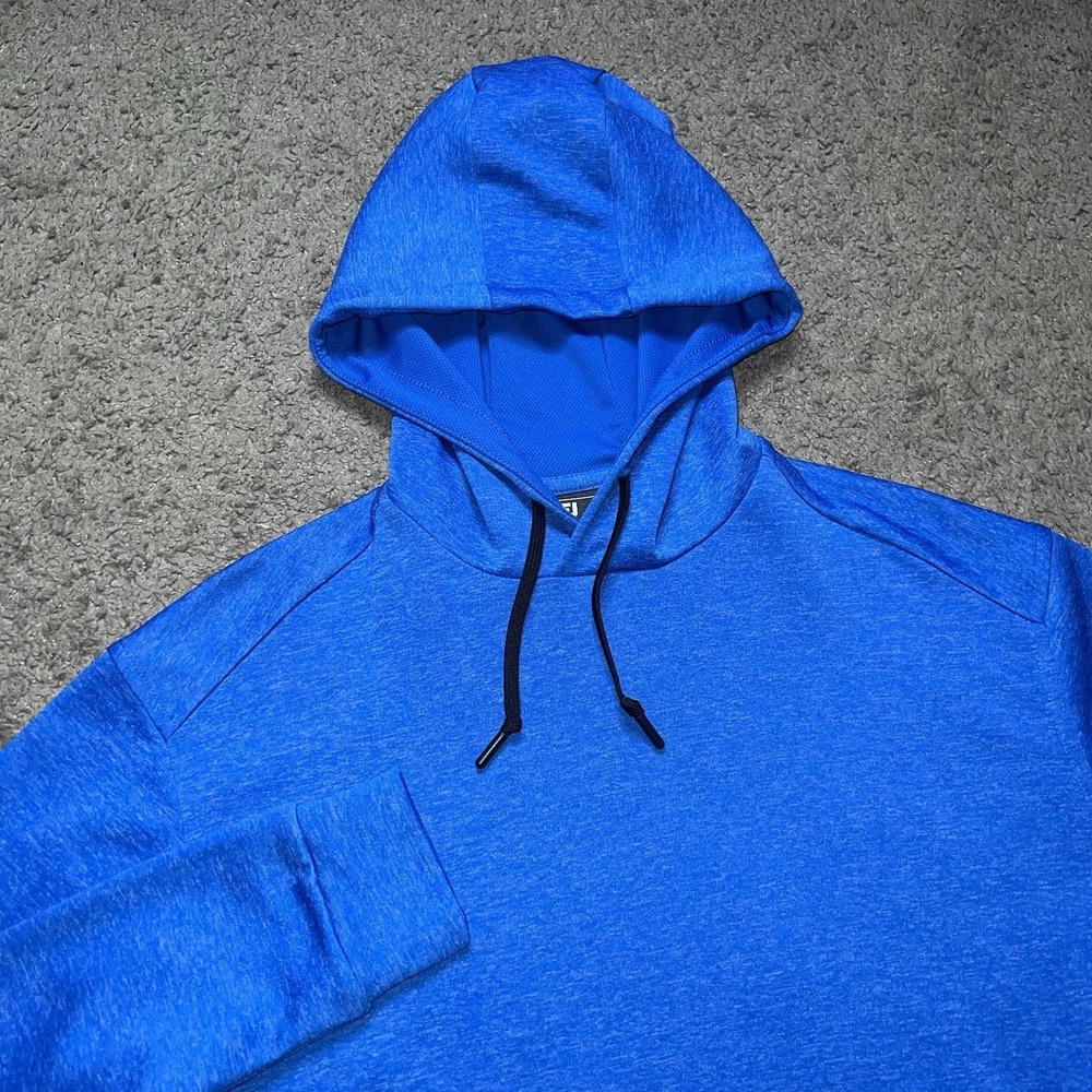 FootJoy‎ Mens Small Hoodie Blue Heather Performance Pullover
